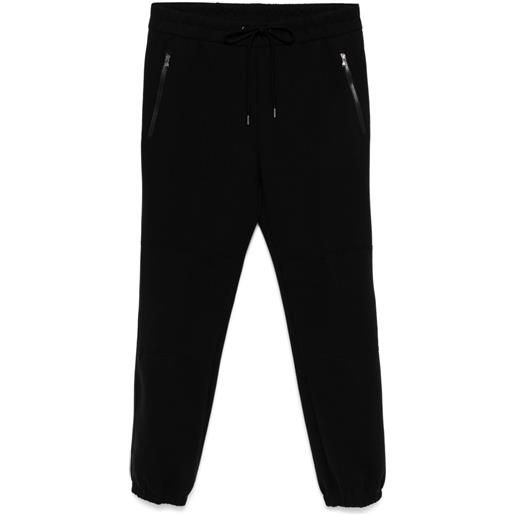 James Perse pantaloni sportivi in jersey - nero