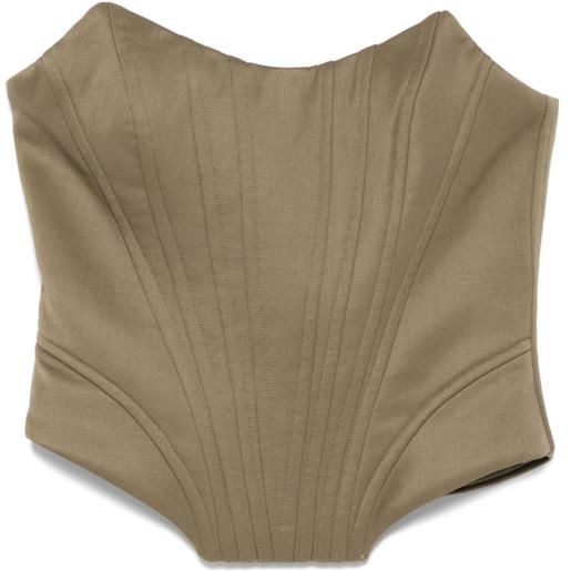 Giuseppe Di Morabito corsetto - verde