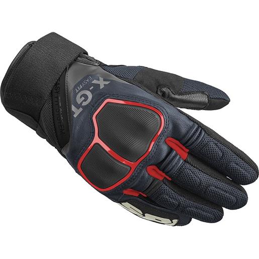 Spidi guanto uomo x-gt - nero blu