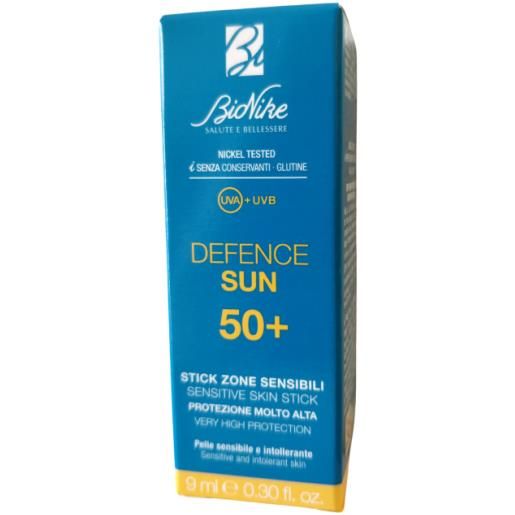 Bionike defence sun stick solare protettivo zone sensibili sf 50+ 9 ml