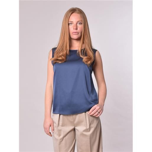 Floerns Canotta Elegante Donna In Raso Con Inserti In Rete Contrastanti - Scollo A Cravatta, Senza Maniche, Top Estivo Leggero, Vita Casual Chic (Nero, Taglie XS-L) - 3