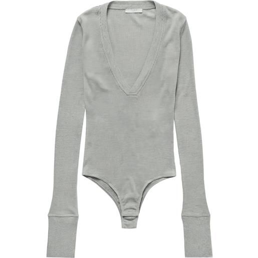 1989 STUDIO body con scollo a v - grigio