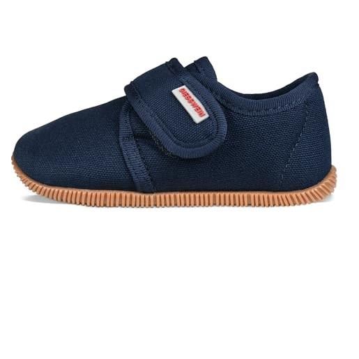 Giesswein senscheid, pantofole piatte, unisex - bambini e ragazzi, blu 548, 37 eu