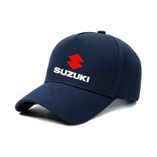 XWSBUDE auto berretto da baseball, per suzuki jimny 2018-2023 cappellino racer cappellino visiera regolabile unisex baseball cap, a