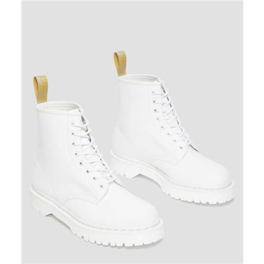 DR. MARTENS dr martens stivali platform vegan 1460 bex mono kemble donna - bianco