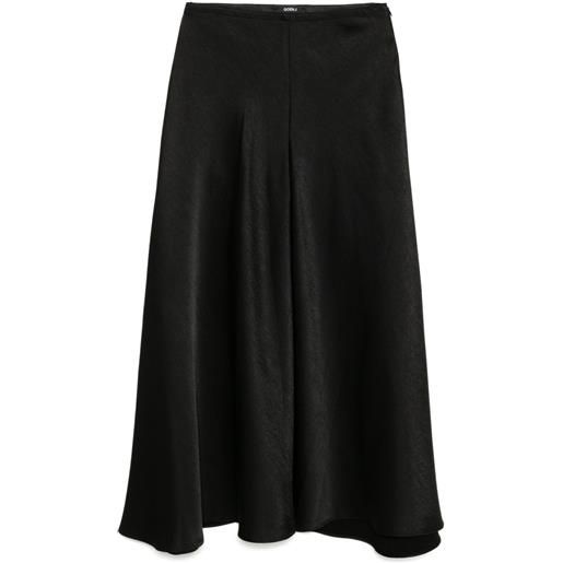 Goen.J gonna con taglio sbieco - nero