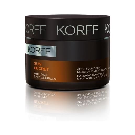 KORFF Srl korff sun secret balsamo doposole viso e corpo 150ml