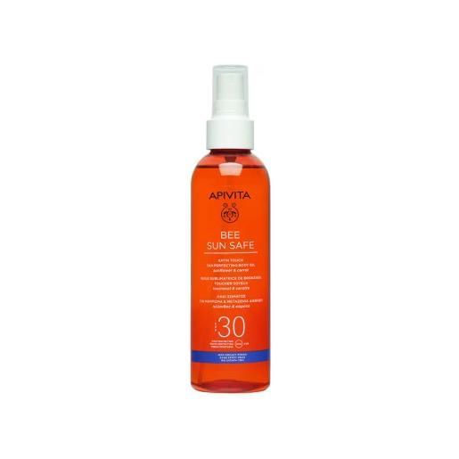 Apivita - bee sun safe olio corpo abbronzante spf30 confezione 200 ml