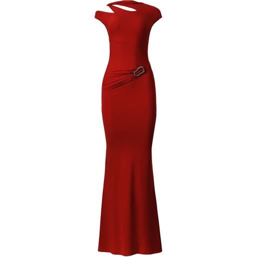 MOOS STUDIO abito lungo used to be yours - rosso