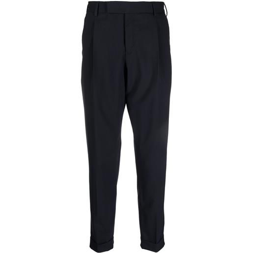 PT Torino pantaloni crop - blu