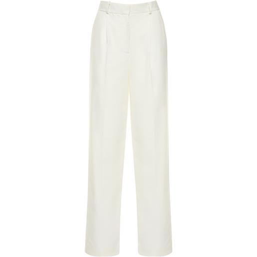 MUSIER PARIS pantaloni oversize vanina in misto viscosa