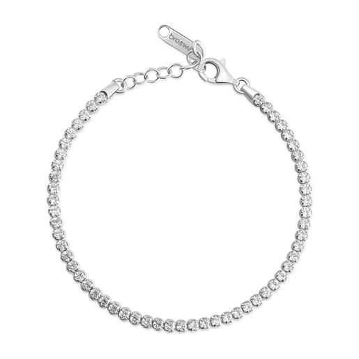 Bracciale Infinito Donna Bracciale Donna In Argento Sterling 925 – Intrecciato, Ciondolo Infinity, Chiusura A Lobster Bracciale Nodo Infinito Argento