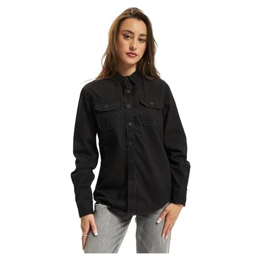 Brandit women vintage shirt long sleev, donna, olive, s