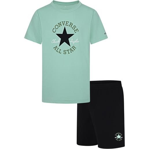 HADDAD CONVERSE set t-shirt & shorts converse dissected