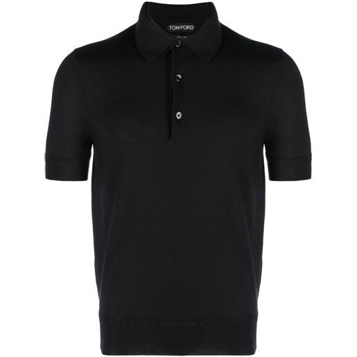 TOM FORD polo a maniche corte - nero