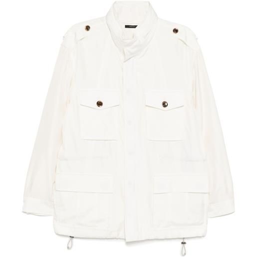 TOM FORD giacca militare con maniche lunghe - toni neutri