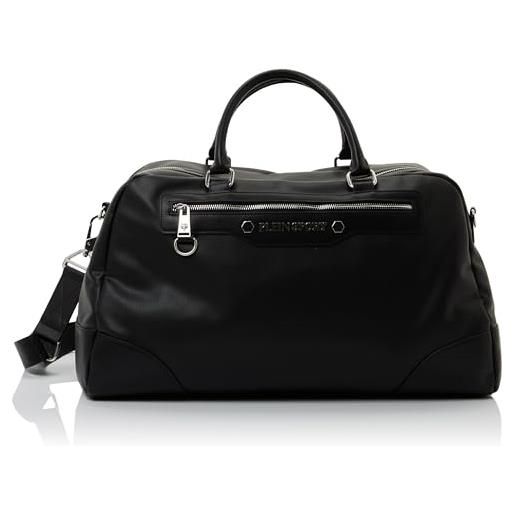 PLEIN SPORTS duffle austin, handbag donna, black nikel