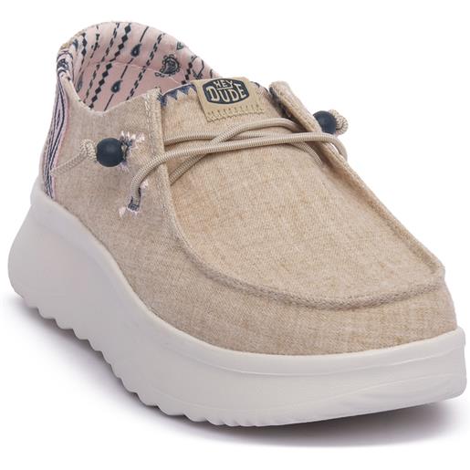 HEY DUDE 265 wendy peak cgambray woven w