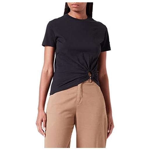 Replay w3691a t-shirt, 098 nero, m donna