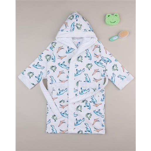 Prénatal accappatoio bambino dinosauri