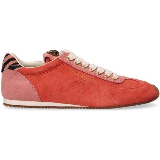 Kurt geiger sneaker islington suede orange