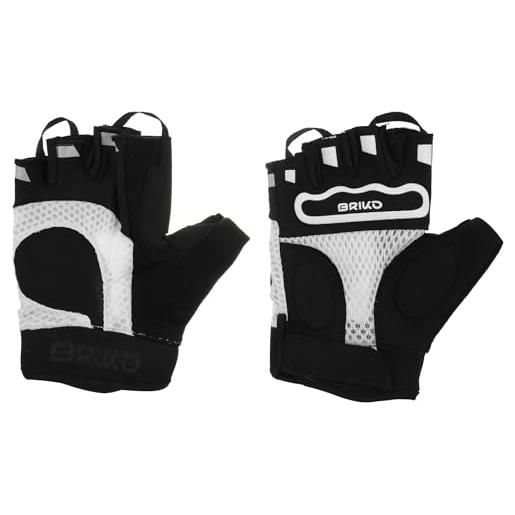 Briko new corsa glove guanti ciclismo, unisex adulto, black, s