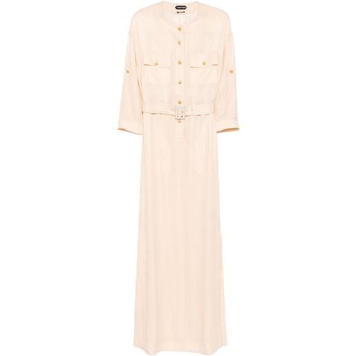 TOM FORD abito in stile polo - toni neutri