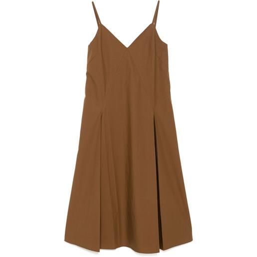 Studio Nicholson abito midi oma - marrone