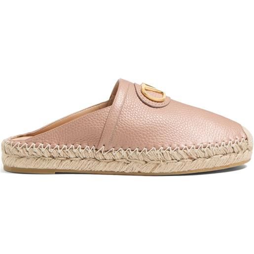 Valentino Garavani mules vlogo signature 25mm - rosa