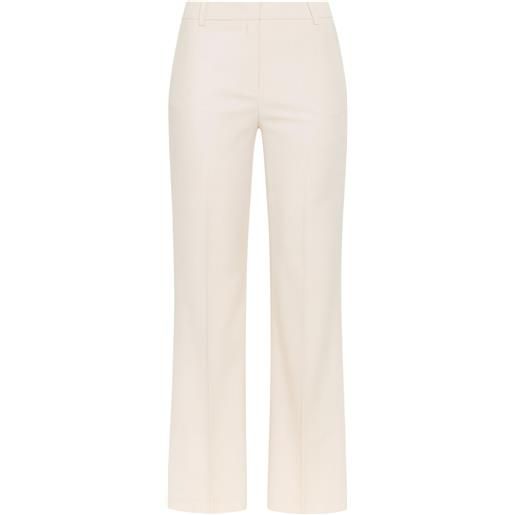iBlues  pantaloni donna color burro in tessuto stretch
