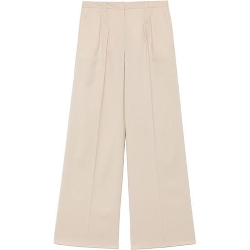 Barbara Bui pantaloni con piega - toni neutri