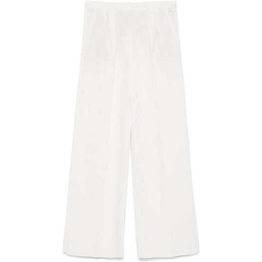 Barbara Bui pantaloni con piega - bianco