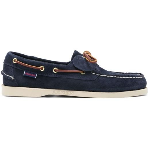 Sebago mocassini da barca portland artisan - blu
