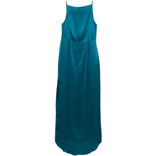 Kiki de Montparnasse abito da sera soie - blu