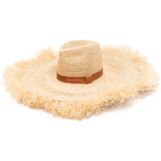 DSQUARED2 cappello estivo - toni neutri