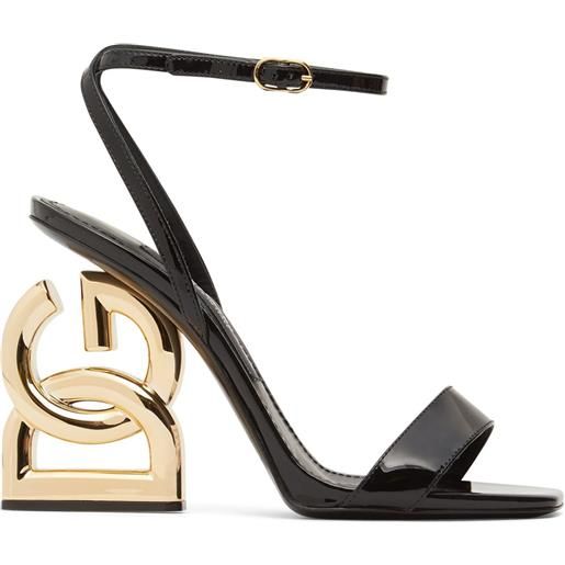 DOLCE & GABBANA sandali keira in vernice 105mm