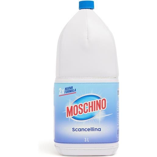 MOSCHINO pochette in pelle bleach item bag