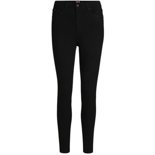 BOSS jeans slim fit in denim super elasticizzato stay black, nero