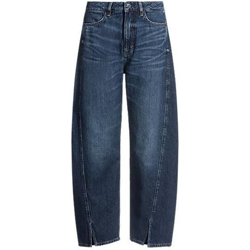 BOSS jeans con gamba a palloncino in denim indaco, blu