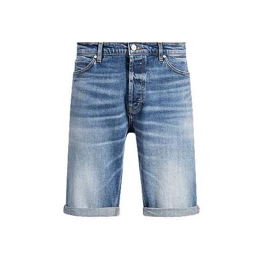 Oanviso Short Homme Slim Fit Vêtements Cargo Chino Short Casual Stretch Pantalons Court Mode Élastique Sport Sports Business Skinny Pantalon Pour Printemps Eté A Blanc M