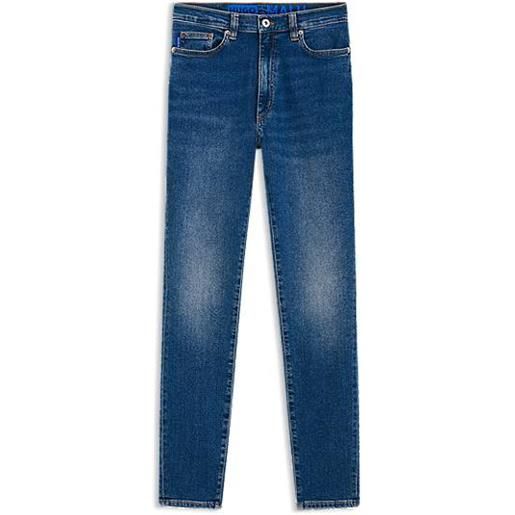 HUGO jeans skinny fit in denim elasticizzato blu, blu