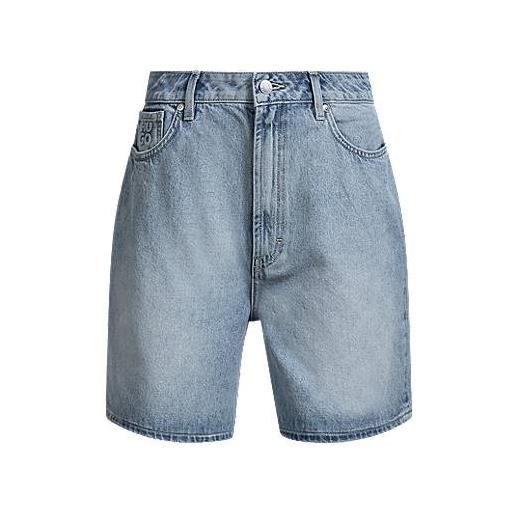 HUGO shorts regular fit in denim sale e pepe, celeste