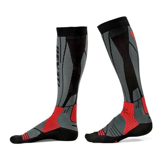 REV'IT! revit andes calze invernali (light grey/red, 39-41)