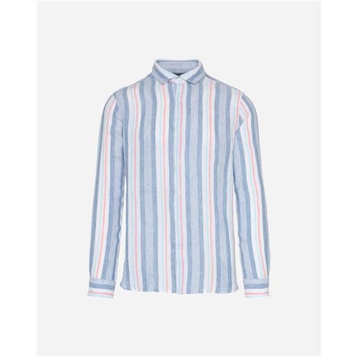 Camicia Uomo Elasticizzata Coreana - Slim Fit Manica Lunga Con Bottoni Elegante - Foto 2