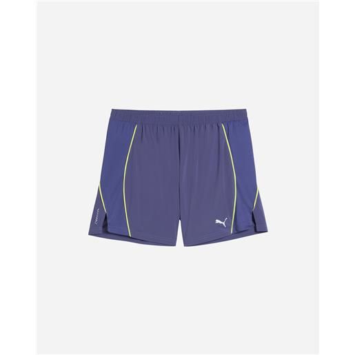 Puma run velocity 5 m - short running - uomo - blu