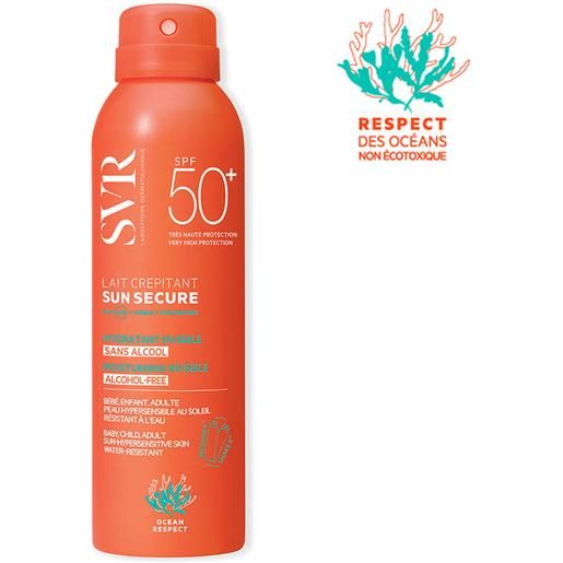 SVR lait crépitant spf50+ 200ml - latte solare corpo alta prot. 