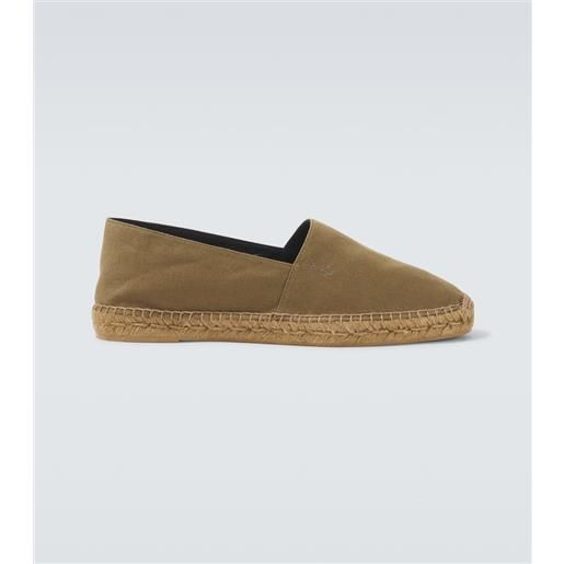 Saint Laurent espadrillas cassandre in gabardine