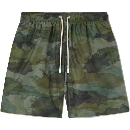 Palm angels camouflage swim shorts