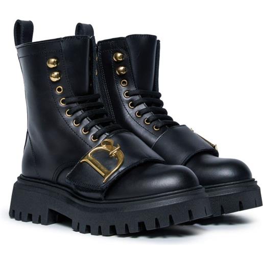 DSQUARED2 KIDS stivaletti - nero