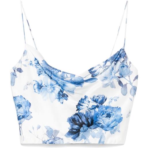 alice + olivia top valentina - bianco